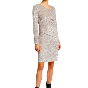 NWT Stunning Stine Goya "Mosa" dress in circular velvet devoré